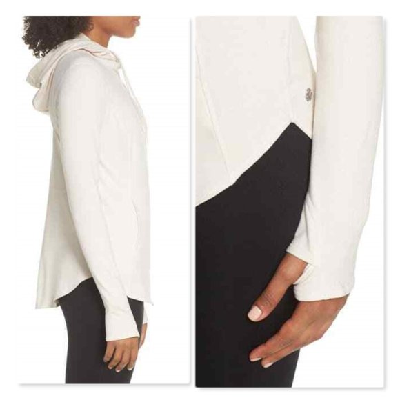 Zella Taryn Ultrasoft Recycled Pullover Hoodie Top - Picture 2 of 4